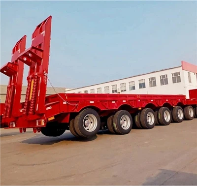 تریلر تخلیه کننده تخت