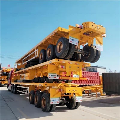 تفاوت بین نیم تریلر کم تخت و نیمه تریلر معمولی چیست؟